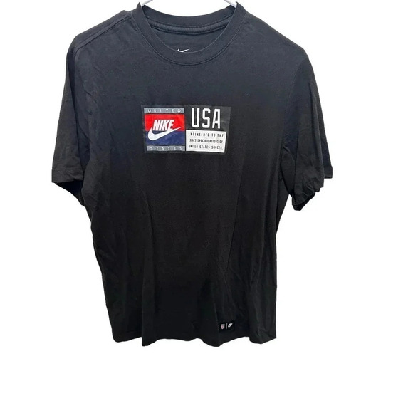 Nike Other - Nike Men's Black Short Sleeve National Team Soccer T-Shirt Size Medium